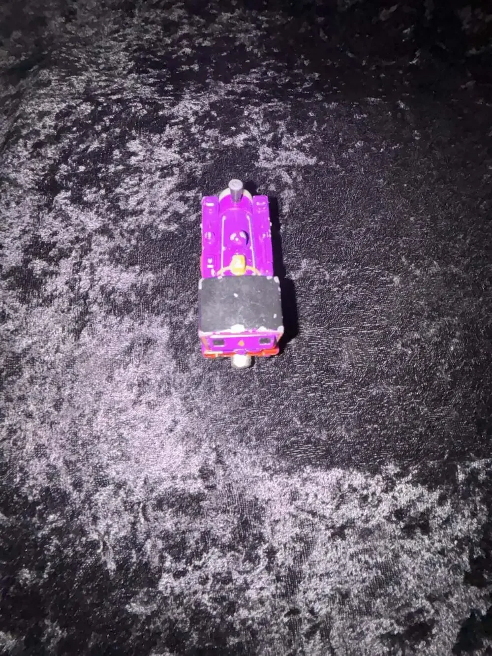 Thomas & Friends Take-n-Play Culdee #4 Purple Diecast Metal Train Engine